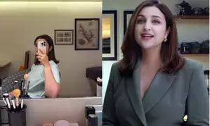 Parineeti Chopra shares makeup room selfie before shoot