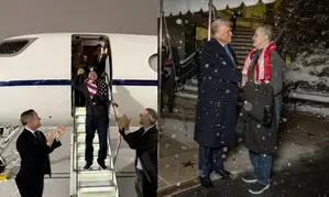 American teacher held in Russia since 2021 returns home, meets Trump