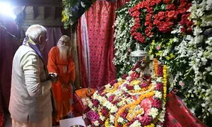 PM Modi honours Acharya Satyendra Das’ lasting contributions to spiritual, social life of country