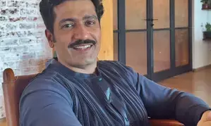 Vicky Kaushal describes wife Katrina Kaif as Vichitra kintu satya praani