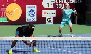 Delhi Open 2025: Niki Poonacha/John Lock rally to victory as double battles start