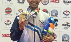 Gujarat: Kosambia shines at 38th national games