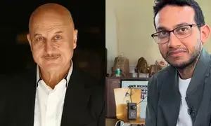 Anupam Kher prepares OYO founder Ritesh Agarwal for another profession