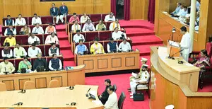 Odisha Assembly budget session begins with Guv’s address Odisha Assembly budget session begins with Guv’s address