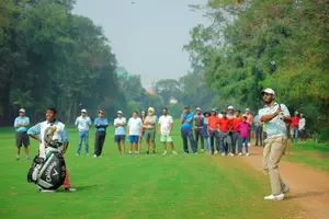 Players Championship golf: Yuvraj Sandhu shoots a steady 68, holds on to lead