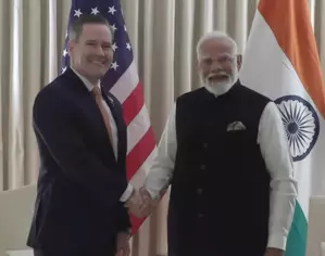 US NSA Waltz calls on PM Modi in Washington US NSA Waltz calls on PM Modi in Washington