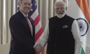 US NSA Waltz calls on PM Modi in Washington