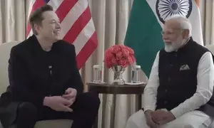 PM Modi meets Elon Musk ahead of bilateral with Trump