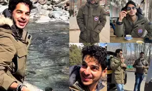 Ishaan Khatter shares a glimpse of his day out in Pahalgam