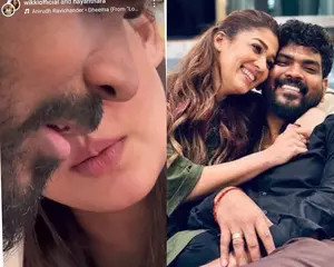 Nayanthara and Vignesh Shivan cherish a decade of pure love