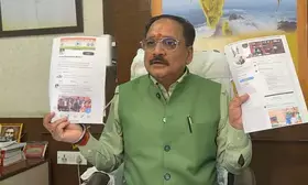 Delhi BJP chief Sachdeva complains to LG against Acting CM Atishi