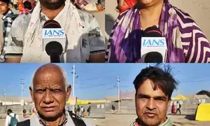 Devotees praise impressive arrangements at Maha Kumbh