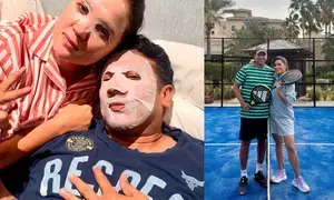 Lara Dutta pampers husband with ‘spa facial’ on Valentine’s Day Lara Dutta pampers husband with ‘spa facial’ on Valentine’s Day