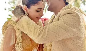 Prateik Babbar and Priya Banerjee tie the knot in an intimate ceremony