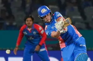 WPL 2025: Sciver-Brunt’s lone battle lifts MI to 164 as Delhi bowlers strike late