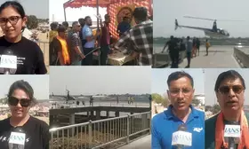 Helicopter services offering unforgettable experience to devotees at Maha Kumbh