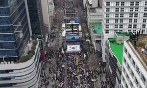 South Korea: Rallies for, against Yoons ouster held on historic street of 1980 democratic uprising in Gwangju
