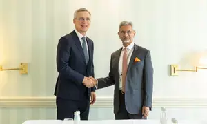 EAM Jaishankar meets former NATO chief in Munich, discusses global security architecture