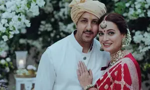 Dia Mirza says ‘love being your lawfully wedded wife’ to Vaibhav Rekhi on wedding anniversary Dia Mirza says ‘love being your lawfully wedded wife’ to Vaibhav Rekhi on wedding anniversary
