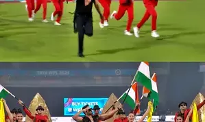 Ayushmann Khurrana sings Maa Tujhhe Salaam at the opening night of Women’s Premier League