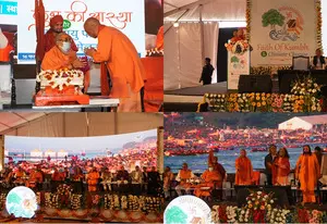 River systems similar to blood vessels of our body, says UP CM at Faith of Kumbh conclave