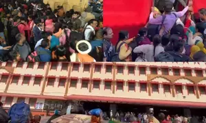 Crowded railway stations across nation amid Maha Kumbh rush; authorities struggle with devotees influx