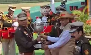 Union MoS Nityanand Rai honours brave Delhi Police personnel on 78th Raising Day