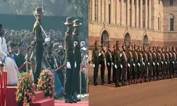 President Murmu witnesses inaugural show of Change of Guard Ceremony