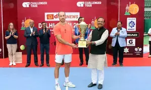 Unseeded Kyrian Jacquet upsets second seed Billy Harris to win Delhi Open 2025 singles title