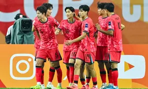 AFC U20 Asian Cup: Korea Republic clinch knockout spot with 4-1 win over Thailand AFC U20 Asian Cup: Korea Republic clinch knockout spot with 4-1 win over Thailand