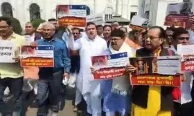 Bengal LOP, three other BJP legislators suspended from Assembly for month