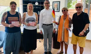 In a first, Germans holidaying in Kerala vote for federal polls