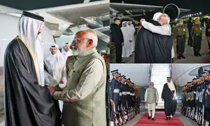 In special gesture, PM Modi receives Qatar Amir at airport