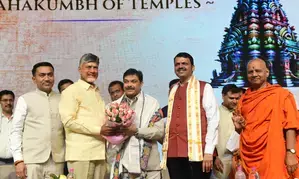Temples major sources of revenue for development: Andhra CM