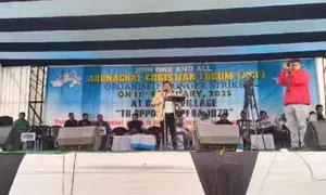 Arunachal: Christians hold hunger strike against 1978 anti-conversion law