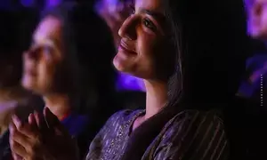 Mohanlal introduces Saniya Iyaapan as Jhanvi in L2: Empuraan