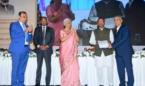 FM Sitharaman launches Mutual Credit Guarantee Scheme for MSMEs FM Sitharaman launches Mutual Credit Guarantee Scheme for MSMEs