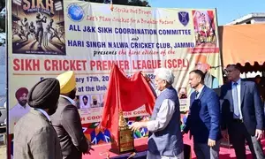 J&K: First-ever Sikh Cricket Premier League inaugurated in Jammu