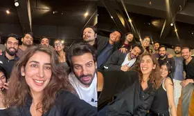 Parul Gulati reunites with ‘mentor’ Saurabh Sachdeva, Ali Fazal, Kubra Sait, Karanveer and Raghav Juyal