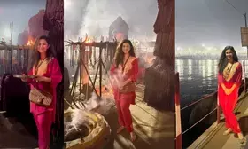 Nimrat Kaur immerses herself in mysticism of Mahakumbh Nimrat Kaur immerses herself in mysticism of Mahakumbh
