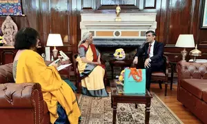 FM Sitharaman meets former UK PM Rishi Sunak FM Sitharaman meets former UK PM Rishi Sunak