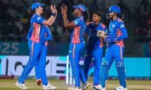 WPL 2025: Mumbai Indians dominate with ball as Gujarat Giants fold for 120 WPL 2025: Mumbai Indians dominate with ball as Gujarat Giants fold for 120
