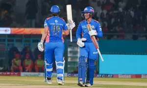WPL 2025: Sciver-Brunt leads MI to a dominant five-wicket win over GG WPL 2025: Sciver-Brunt leads MI to a dominant five-wicket win over GG