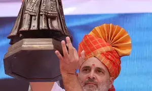 Rahul Gandhis tribute to Chhatrapati Shivaji Maharaj on his birth anniversary stokes BJPs ire
