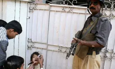 Another policeman guarding polio vaccine team shot dead in Pakistan