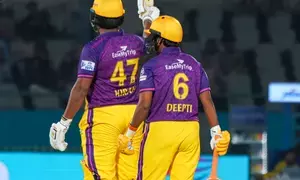 WPL 2025: Navgire, Sehrawat and Henry power UP Warriorz to 166/7