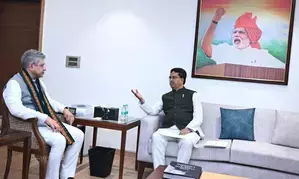 CM Saha discusses introduction of Vande Bharat train in Tripura with Railway Minister
