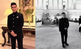 Manish Malhotra visits Rashtrapati Bhavan in the national Capital
