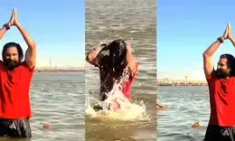 Ajith Kumar’s brother-in-law Richard Rishi offers prayers at the Mahakumbh Ajith Kumar’s brother-in-law Richard Rishi offers prayers at the Mahakumbh