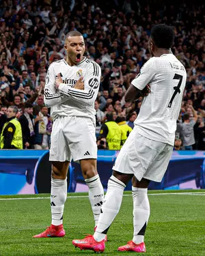 Champions League: Mbappes hat-trick powers holders Real Madrid into last-16 Champions League: Mbappes hat-trick powers holders Real Madrid into last-16